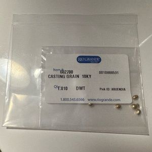 10K Yellow Gold Casting Grain